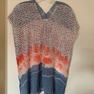 CAbi 5518 Yacht Top Poncho Pullover Small